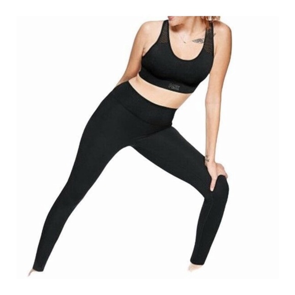 PINK Victoria's Secret Pants - Pink Victoria Secret Black Seamless Leggings. Size S